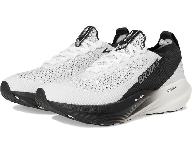 Brooks Glycerin StealthFit 22 Sneaker Women's 9 White Road Running Shoes TZP1058