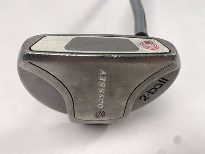 Odyssey White Steel 2-Ball Putter 32.5" Mens RH