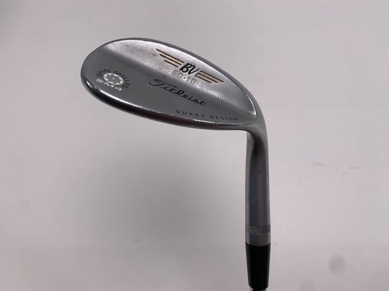 Titleist Vokey Spin Milled SM4 Chrome Lob Wedge LW 10* 9 NS Pro 850GH Mens RH