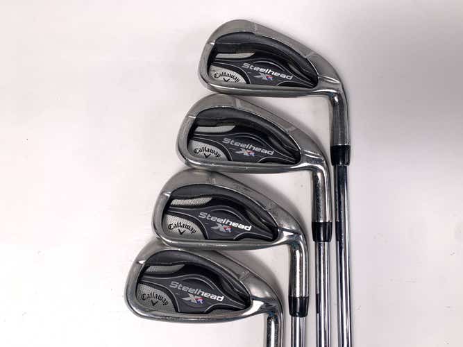 Callaway Steelhead XR Iron Set 5-8 True Temper XP 95 ST15 S300 Stiff Mens RH