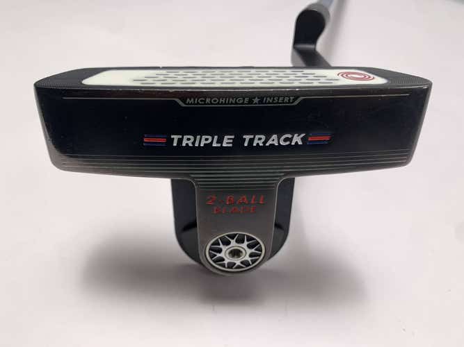 Odyssey Triple Track 2-Ball Blade CH Putter 35" Mens RH
