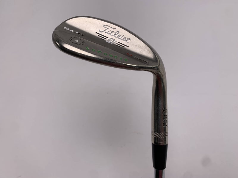 Titleist Vokey SM6 Steel Grey Lob Wedge LW 58* 8 Bounce Wedge Steel Mens RH