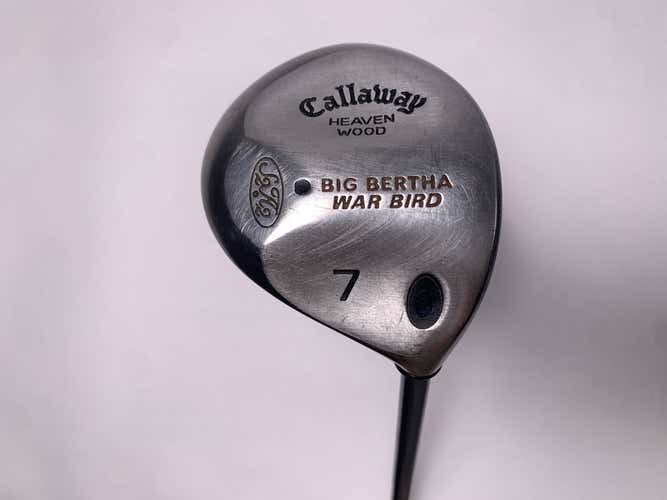 Callaway Big Bertha Warbird 7 Fairway Wood 21* RCH 90 Regular Graphite Mens RH