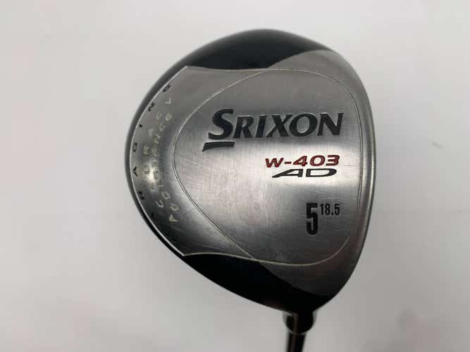 Srixon W-403 AD 5 Fairway Wood 18.5* SV-3000 Stiff Graphite Mens RH