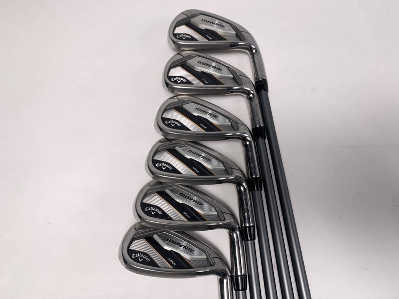 Callaway Mavrik Max Iron Set 6-PW+GW Project X Catalyst 5.0 55g Senior RH