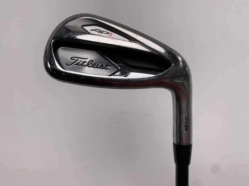 Titleist 718 AP1 Single 9 IronTensei Red CK Series Regular Steel Mens RH