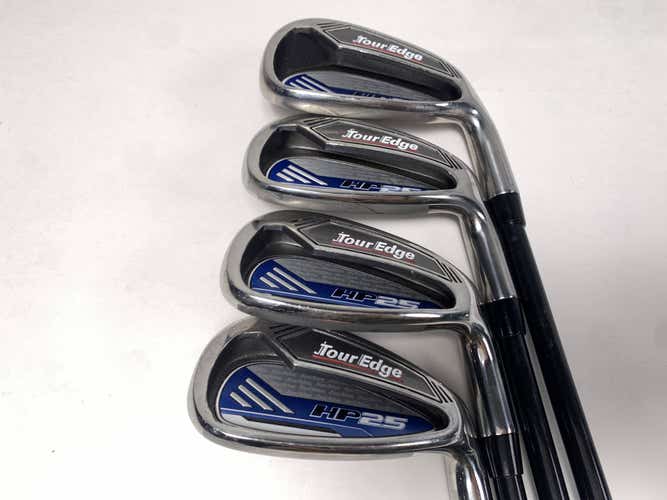 Tour Edge HP25 Iron Set 6-PW HP25 Senior Graphite Mens RH- no 7i