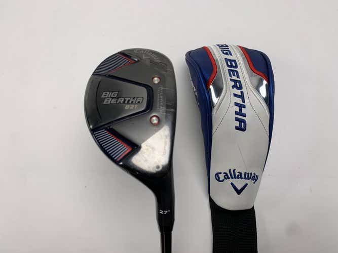Callaway Big Bertha B21 6 Hybrid 27* RCH 65 65g Senior Graphite Mens RH HC