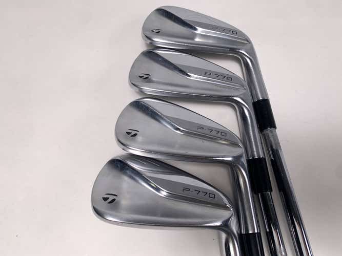 TaylorMade P770 2020 Iron Set 6-9 KBS Tour Stiff Steel Mens RH