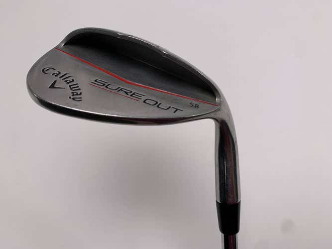 Callaway Sure Out Lob Wedge LW 58* KBS 90g Wedge Steel Mens RH