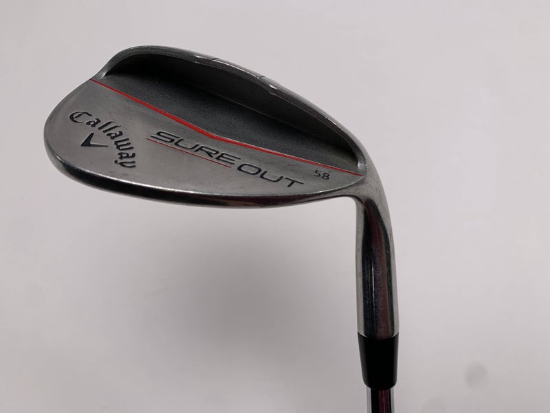 Callaway Sure Out Lob Wedge LW 58* KBS 90g Wedge Steel Mens RH