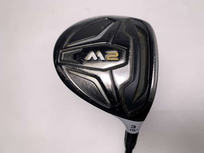 TaylorMade M2 2016 3 Fairway Wood 15* REAX 65g Stiff Graphite Mens RH