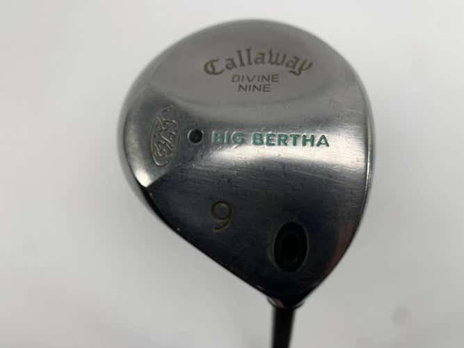 Callaway Big Bertha S2H2 9 Fairway Wood 24* Ladies Gems Ladies Graphite RH