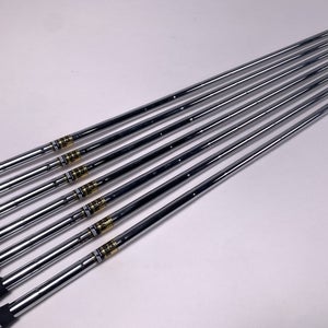True Temper Dynamic Gold R300 Reg Steel  Set of 7 Shafts 34.75''-38'- Pull 0.355