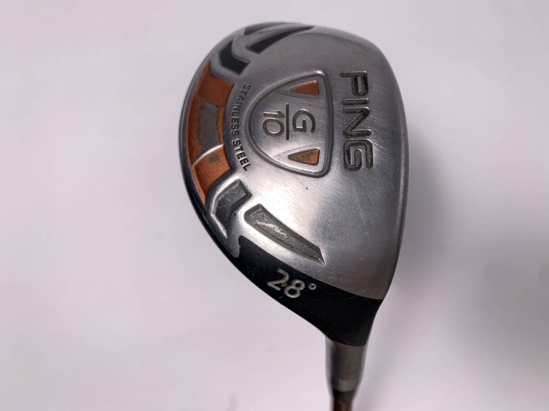 Ping G10 6 Hybrid 28* TFC 129 H Soft Regular Senior Graphite Mens RH