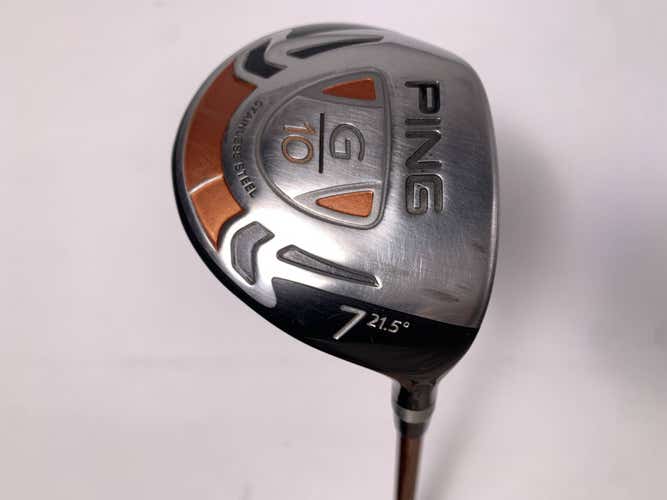 Ping G10 7 Fairway Wood 21.5* TFC 129 F Regular Graphite Mens RH