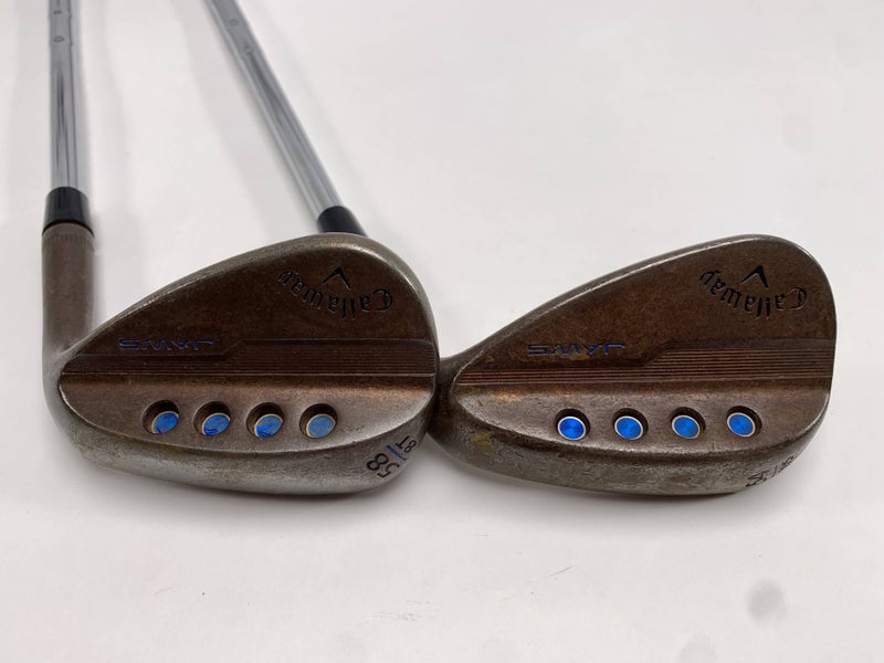 Callaway Jaws MD5 Raw Wedge Set 54* 10 | 58* 8 KBS 610 Wedge Wedge Steel Mens RH