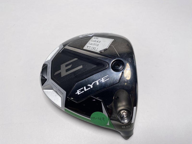 Callaway Elyte Driver 9* Tour Issue HEAD ONLY Mens RH