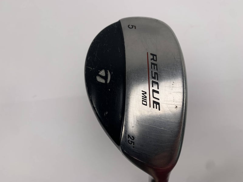 TaylorMade Rescue Mid 5 Hybrid 25* Senior Graphite Mens RH