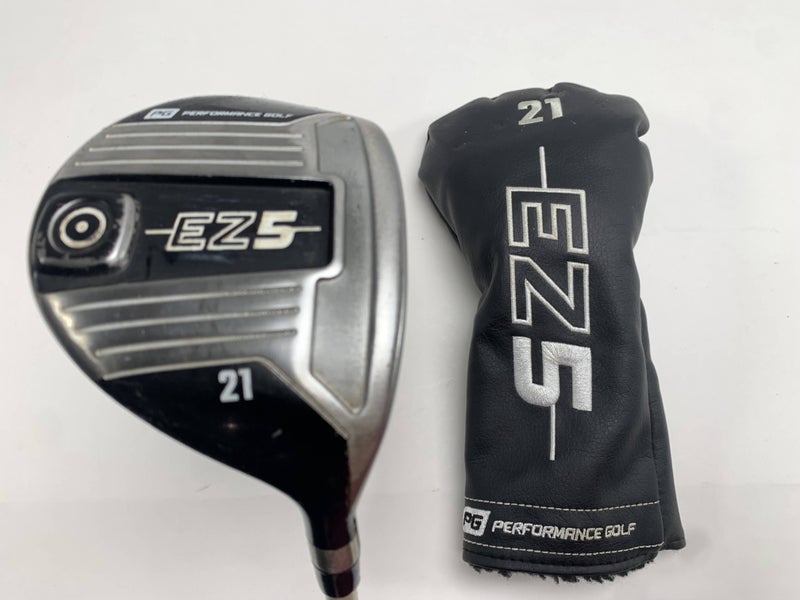 Performance Golf EZ5 7 Fairway Wood 21* Senior Graphite Mens RH HC