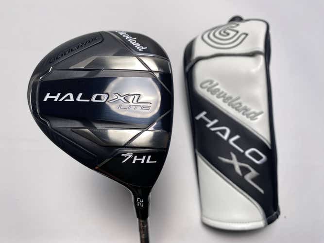 Cleveland Halo XL Lite 7 Fairway Wood 22* Aldila Ascent Blue 40A Senior RH HC