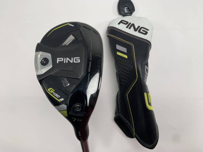 Ping G430 7 Hybrid 34* Alta Quick 45g Senior Graphite Mens RH HC