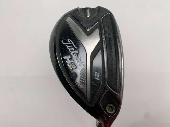Titleist 818 H2 4 Hybrid 21* Atmos HB Tour Spec 8S Stiff Graphite Mens RH