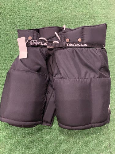 Black Senior Tackla Pro-Keeper TP6000 Hockey Goalie Pants (New)