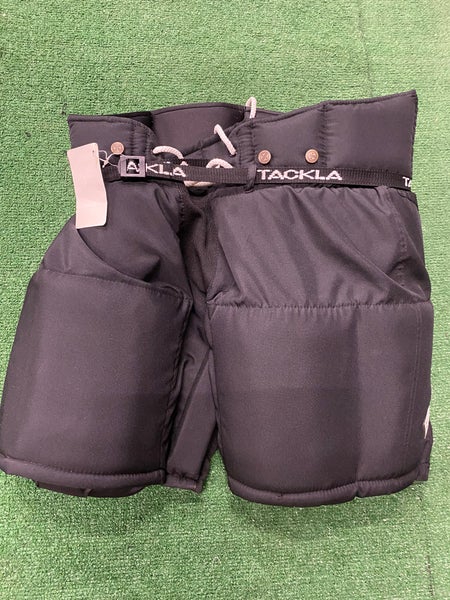 Black Senior Tackla Pro-Keeper TP6000 Hockey Goalie Pants (New)