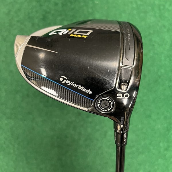 TaylorMade Golf Qi10 MAX 9.0 Driver Stiff Flex HZRDOUS RDX Smoke Graphite MRH