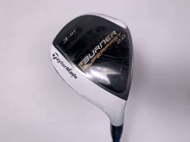 TaylorMade Burner Superfast 2.0 3 Hybrid 18* REAX 60g Regular Graphite Mens RH