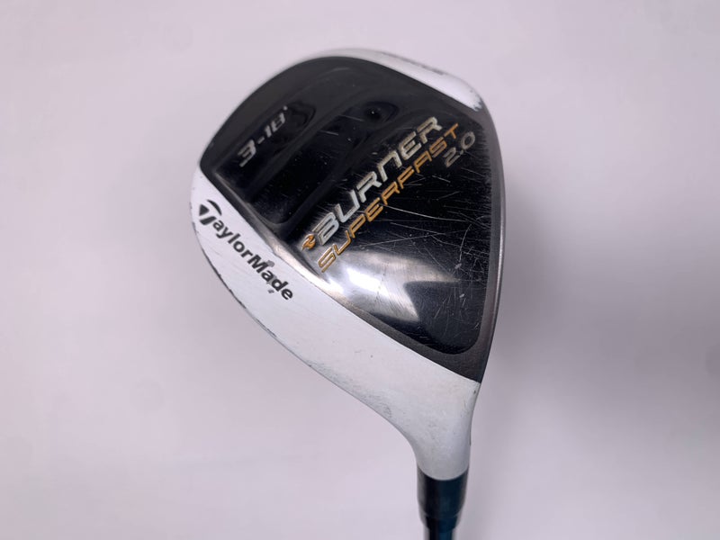 TaylorMade Burner Superfast 2.0 3 Hybrid 18* REAX 60g Regular Graphite Mens RH