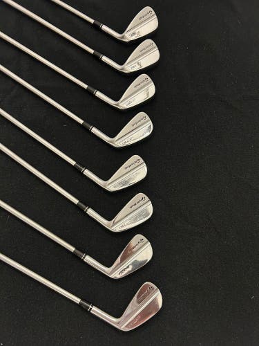 Men's TaylorMade P730 Right Handed Iron Set Stiff Flex Steel Shaft (Used)