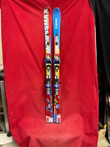 Skis: Salomon 155 cm All Mountain Skis (Used)