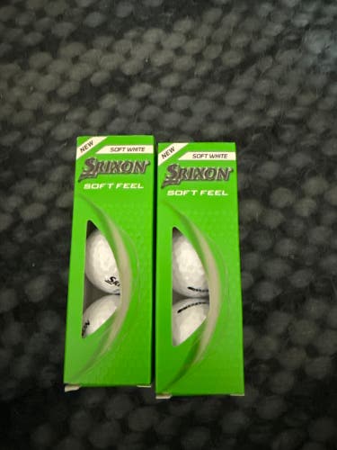 Srixon Soft Feel Balls 6 Pack (New)