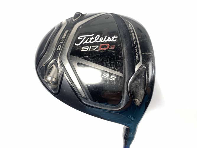 Titleist 917 D3 Driver 9.5* Mitsubishi Rayon Diamana S+62x5ct Stiff Mens RH