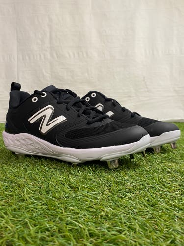 Black Women's Size 8.0 New Balance Low Top Footwear Metal (New)