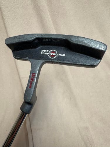 Silver Wilson Blade Dyna Balanced 408 Right Handed Putter Uniflex 33" (Used)