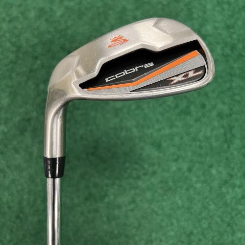King Cobra XL Pitching Wedge PW Left Hand Orange Stiff Flex Steel Shaft MLH 36"