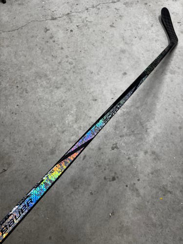 87 Flex Custom P28 Senior Bauer TWITCH Left Hand Hockey Stick Pro Stock NHL (Used)