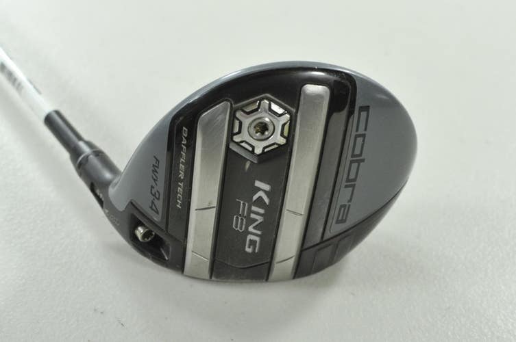 Cobra King F8 3-4 Fairway Wood Stiff Flex Right Aldila NV 70g Graphite # 207061