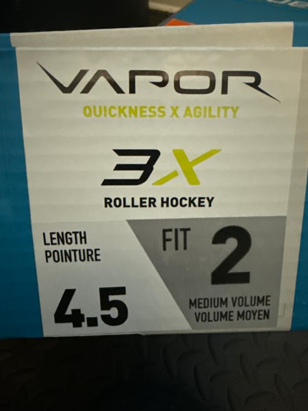 NEW Bauer Vapor 3X Roller Skates Size 4.5