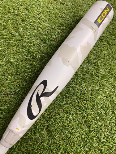 2025 Rawlings Icon Composite Bat USSSA Certified (-8) Composite 21 oz 29" (Used)