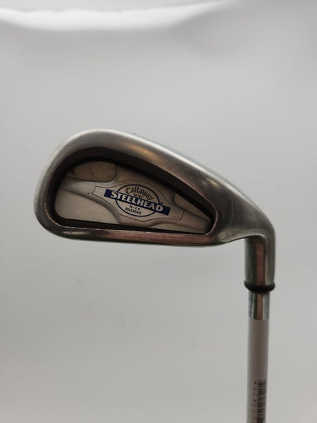 2000 CALLAWAY STEELHEAD X14 7 IRON STIFF FCM RIFLE PRECISION 38" GOOD