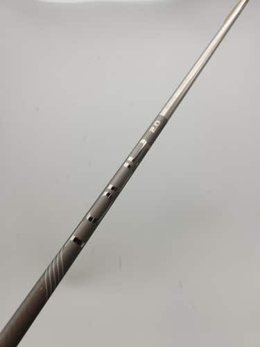 PING TOUR 2.0 CHROME DRIVER SHAFT STIFF 61G PING G410-440 TIP 44" VERYGOOD