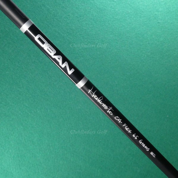 Oban Limited Hashimoto 65g .335 04 Stiff 39.25" Pulled Graphite Wood Shaft