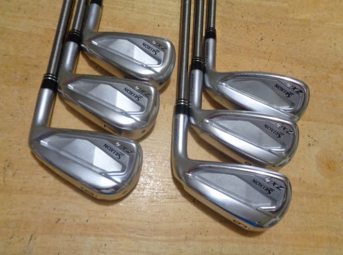 Srixon Zxi4 Forged 6-pw,aw Irons Iron Set Zxi 4 Aerotech Steelfiber I70 R-flex