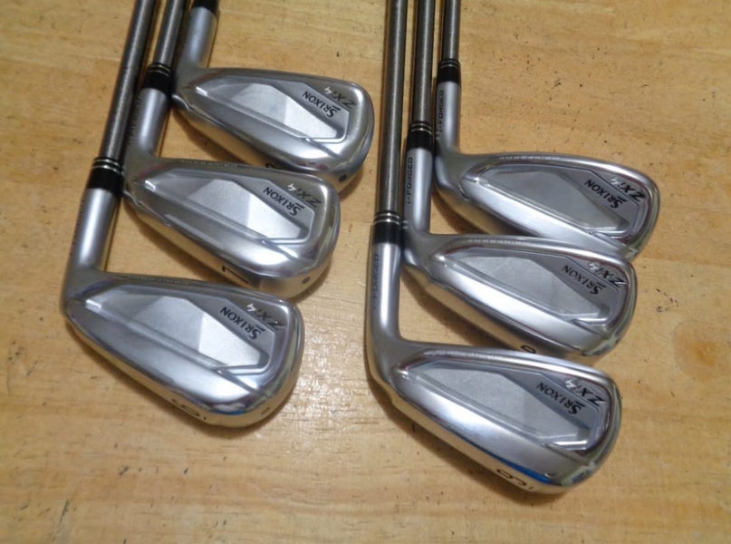 Srixon Zxi4 Forged 6-pw,aw Irons Iron Set Zxi 4 Aerotech Steelfiber I70 R-flex