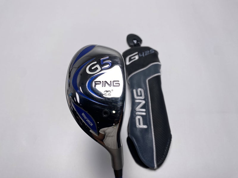 Ping G5 4 Hybrid 22* Grafalloy Pro Launch Blue Stiff Graphite Mens RH HC