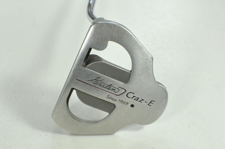 Ping Karsten Series Craz-E 34" Putter Black Dot Right Straight Steel # 207067